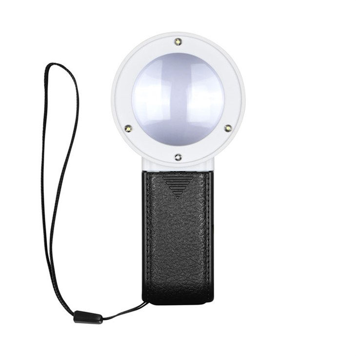 Handstækkunargler með ljósi